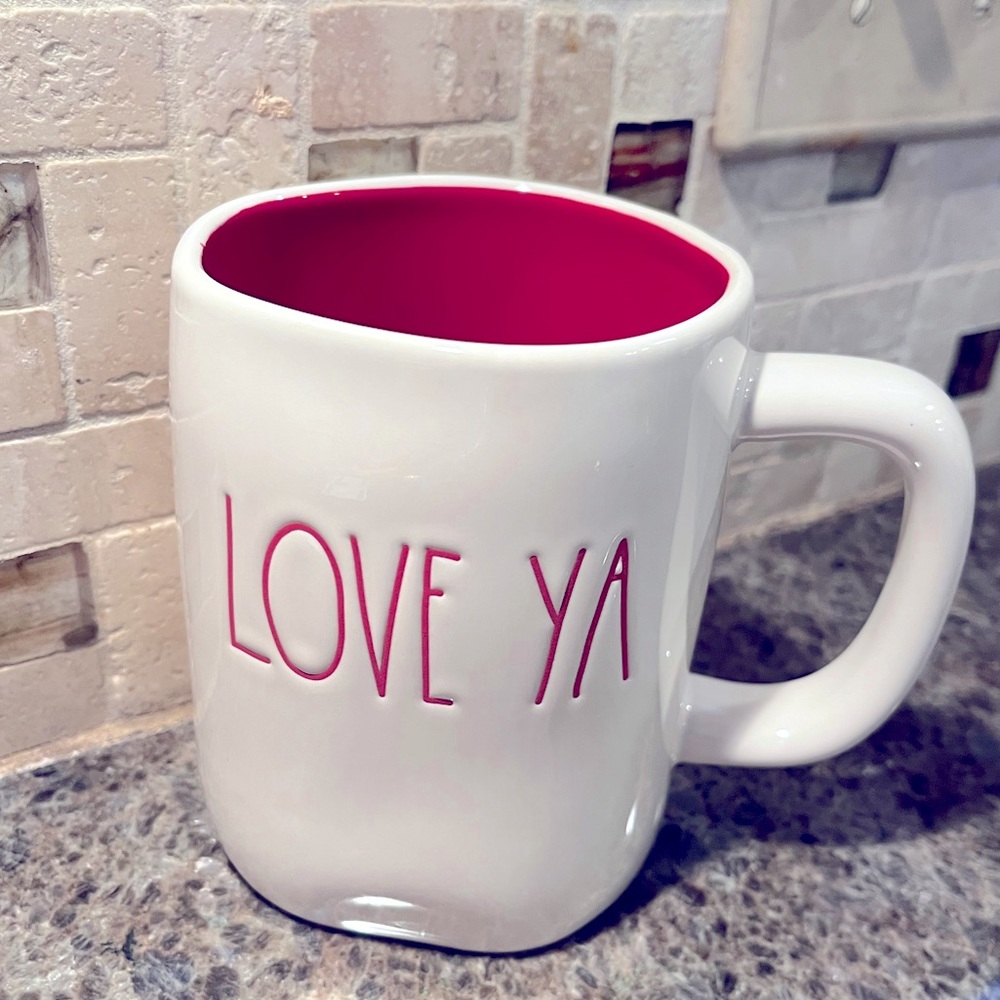Rae Dunn LOVE YA Valentines Mug